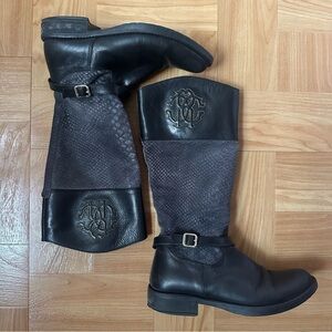 Vintage Roberto Cavalli Tall Riding Boots